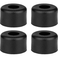 4-Pack Rubber Cabinet Feet 1" Dia x 5/8" H